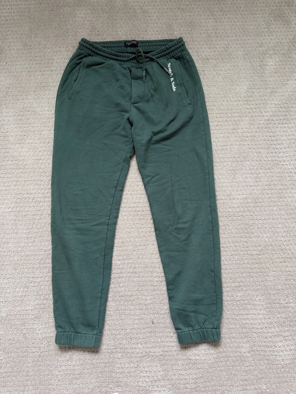 Scotch & Soda Forest Green Jogger Sweatpants